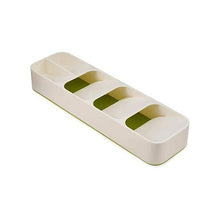 Load image into Gallery viewer, Kitchen Storage Organizer Drawer Cutlery Organizer Tray Spoon Knife Fork Cutlery Separation Storage Box Kitchen Tool Utensils
