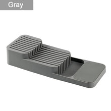 Load image into Gallery viewer, Kitchen Cutlery Storage Tray Knife holder Kitchen Organizer Kitchen Container Spoon Fork Storage Separation Knife Block Holder

