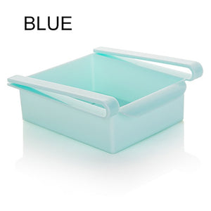 Hanging Refrigerator Shelf Fridge Storage Rack Freezer Shelf Holder Food Container Space Saver Kitchen Organizer Hanging Board