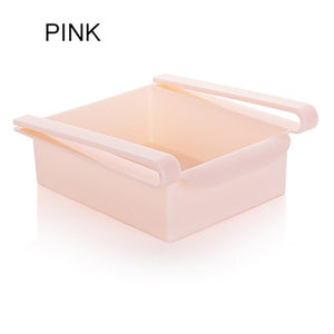 Hanging Refrigerator Shelf Fridge Storage Rack Freezer Shelf Holder Food Container Space Saver Kitchen Organizer Hanging Board